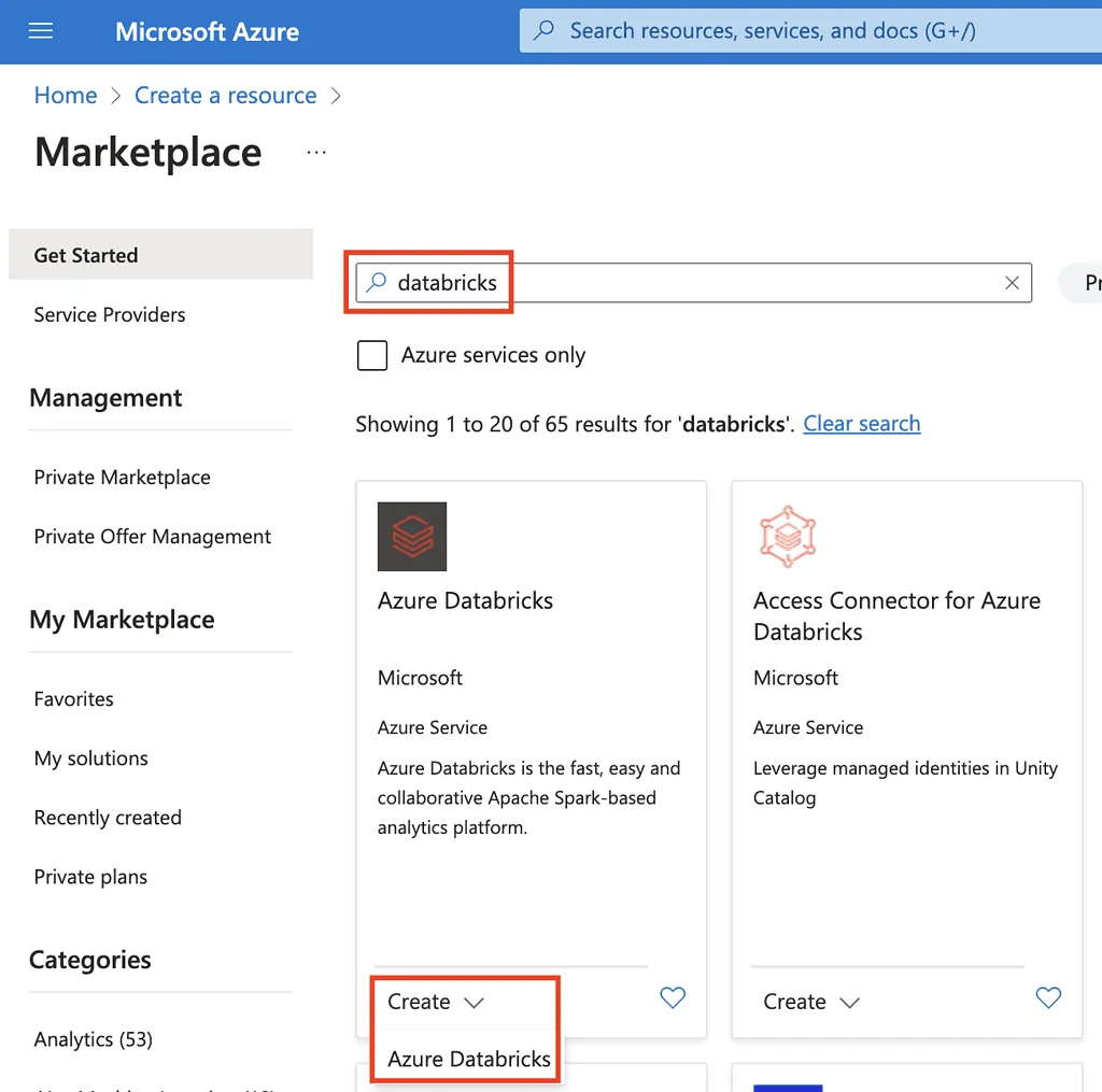 Azure account