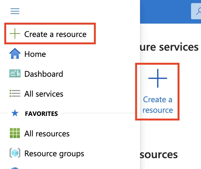 Azure account