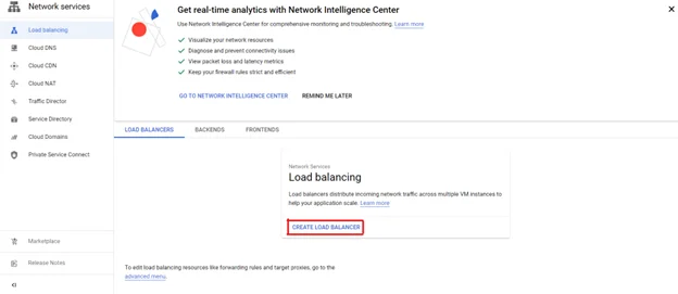 How to Create a Load Balancer on GCP