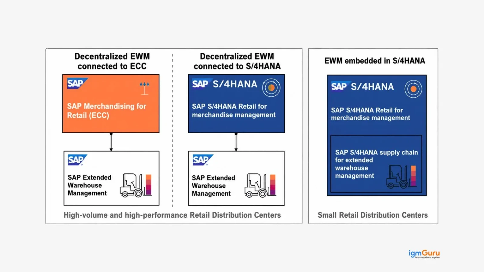 deployment options for sap ewm