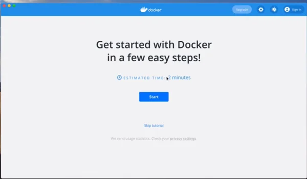 docker installation on mac