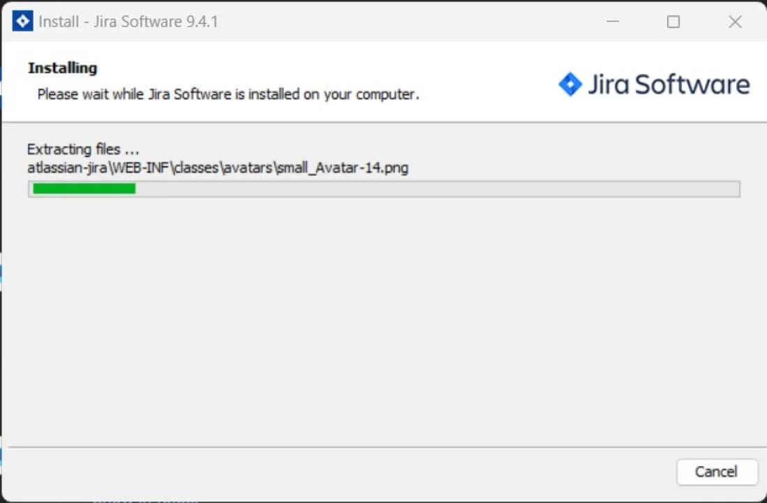 Jira Installation Summary