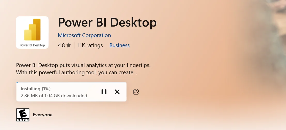 download microsoft power bi