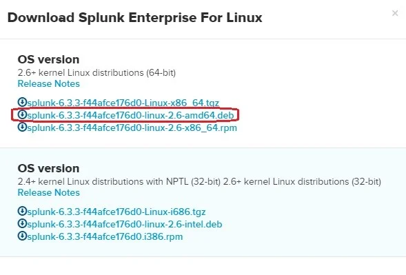 download-splunk enterprise for linux