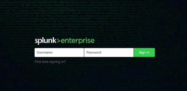 finish button splunk