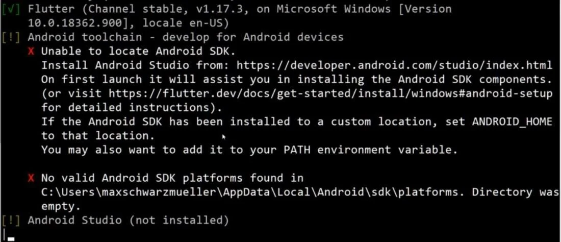 what is flutter doctor command