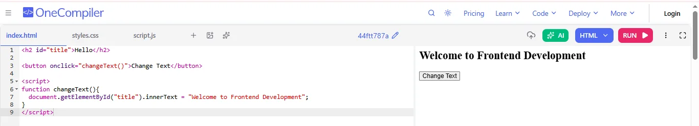 Frontend Developer Interview Questions