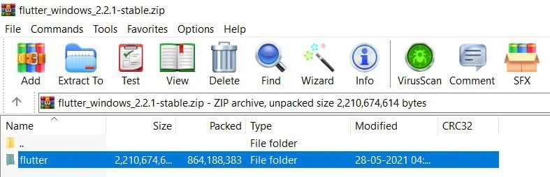 fullter windows stable zip file