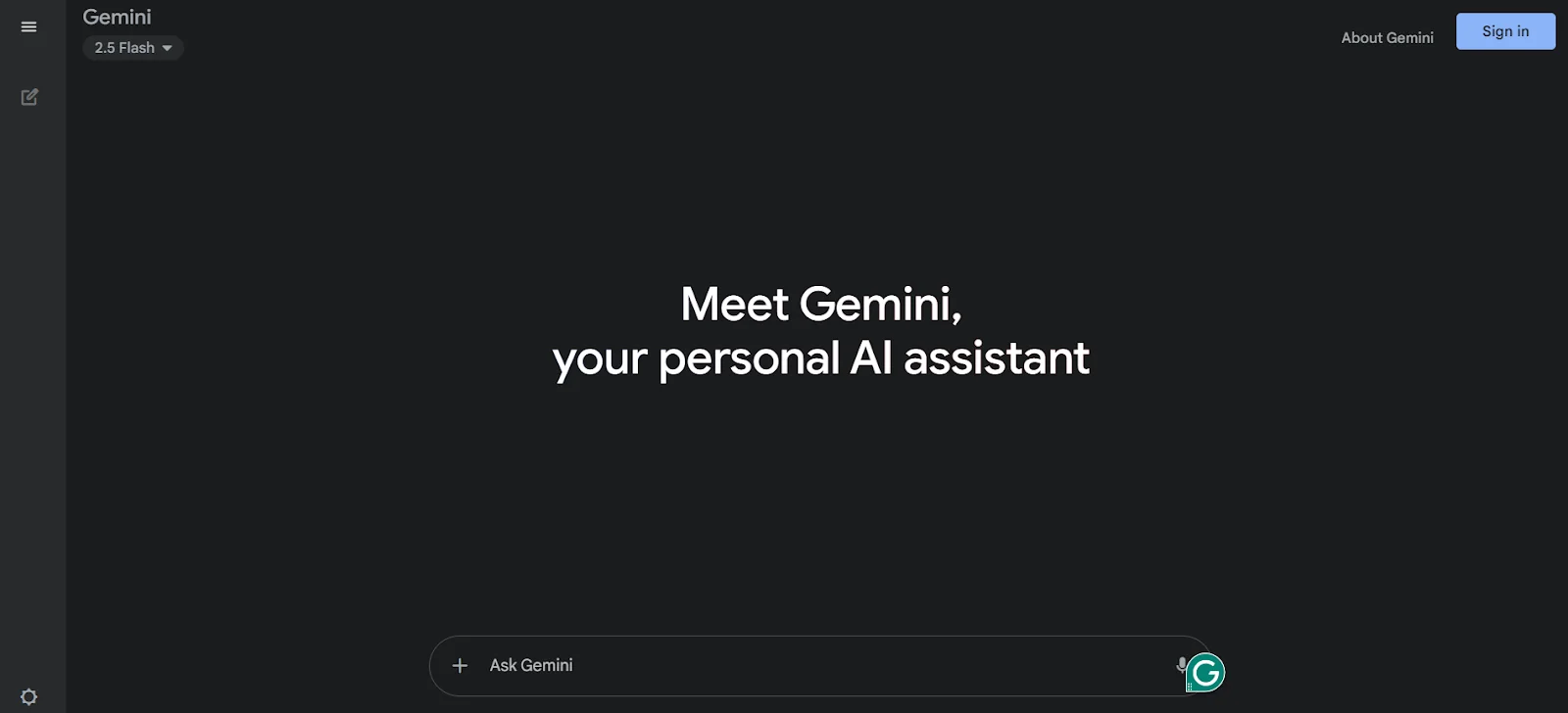 gemini ui