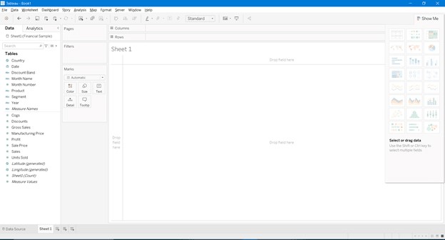 how to build your first visualization in tableau