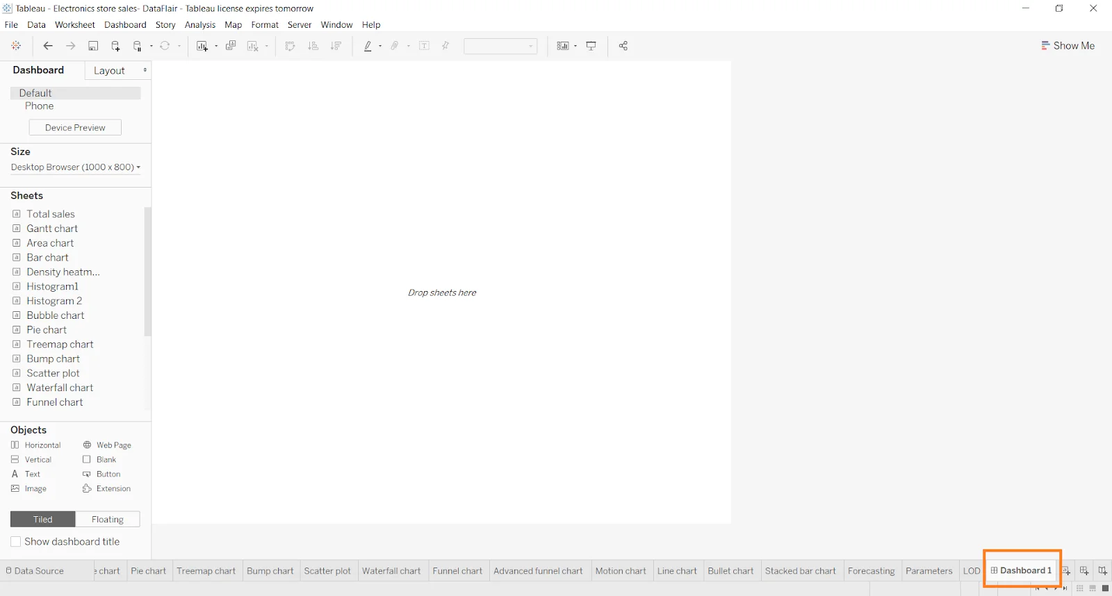 How to Create a Tableau Dashboard