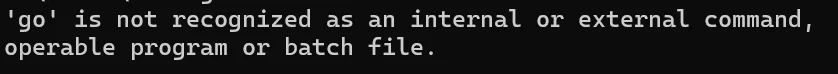 how to install go