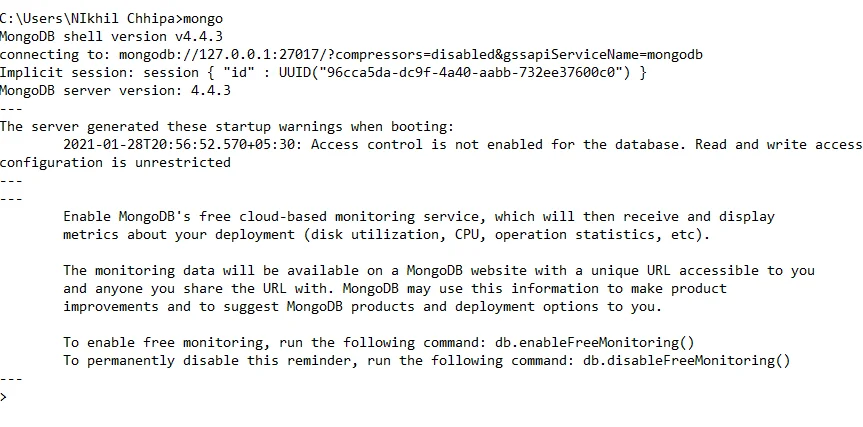 How to Install MongoDB on Windows