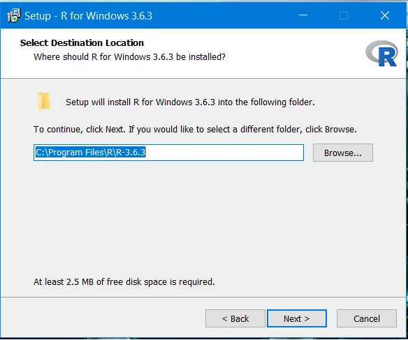 how to install r in windows