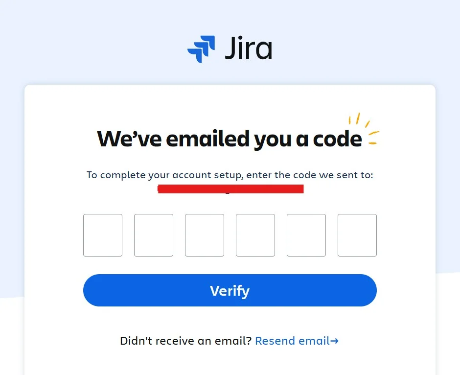 Jira login page