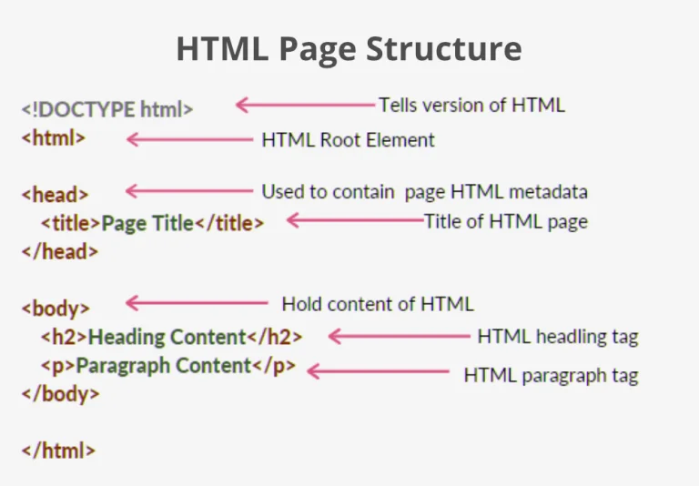 html basic format