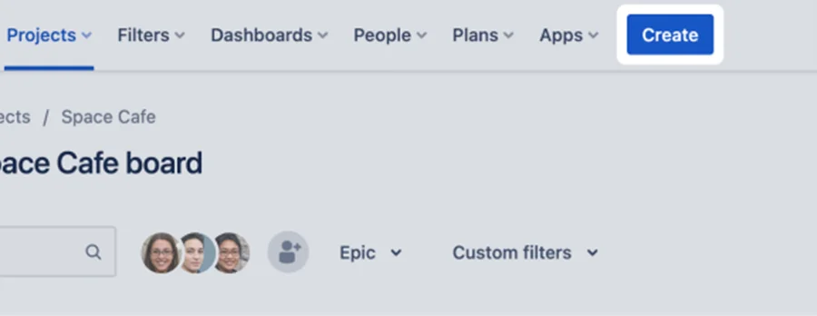 Create an Issue in jira