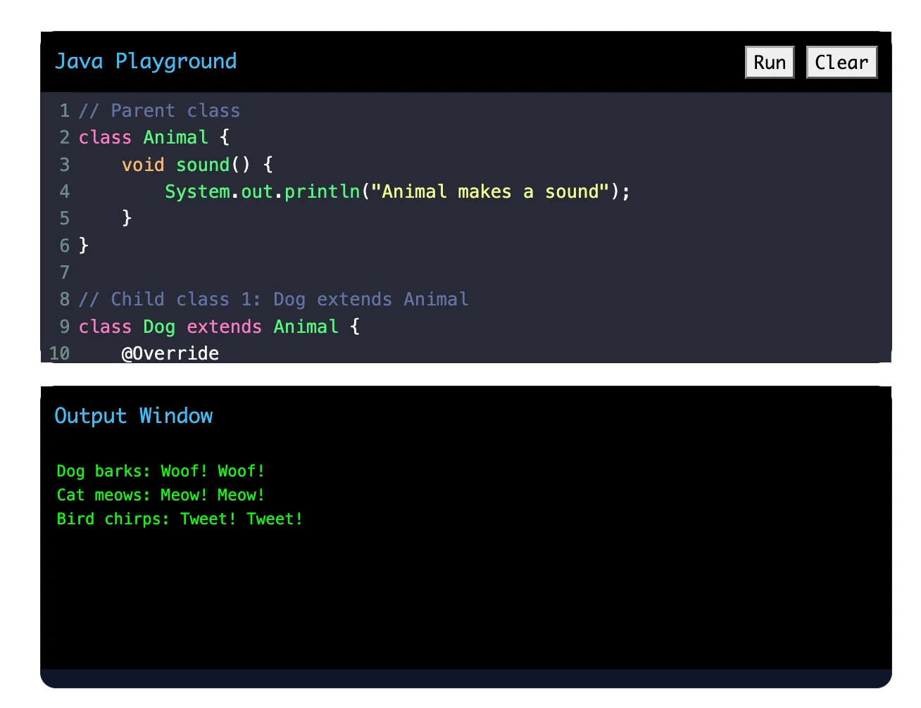 How Method Overriding Works: Polymorphism in Java