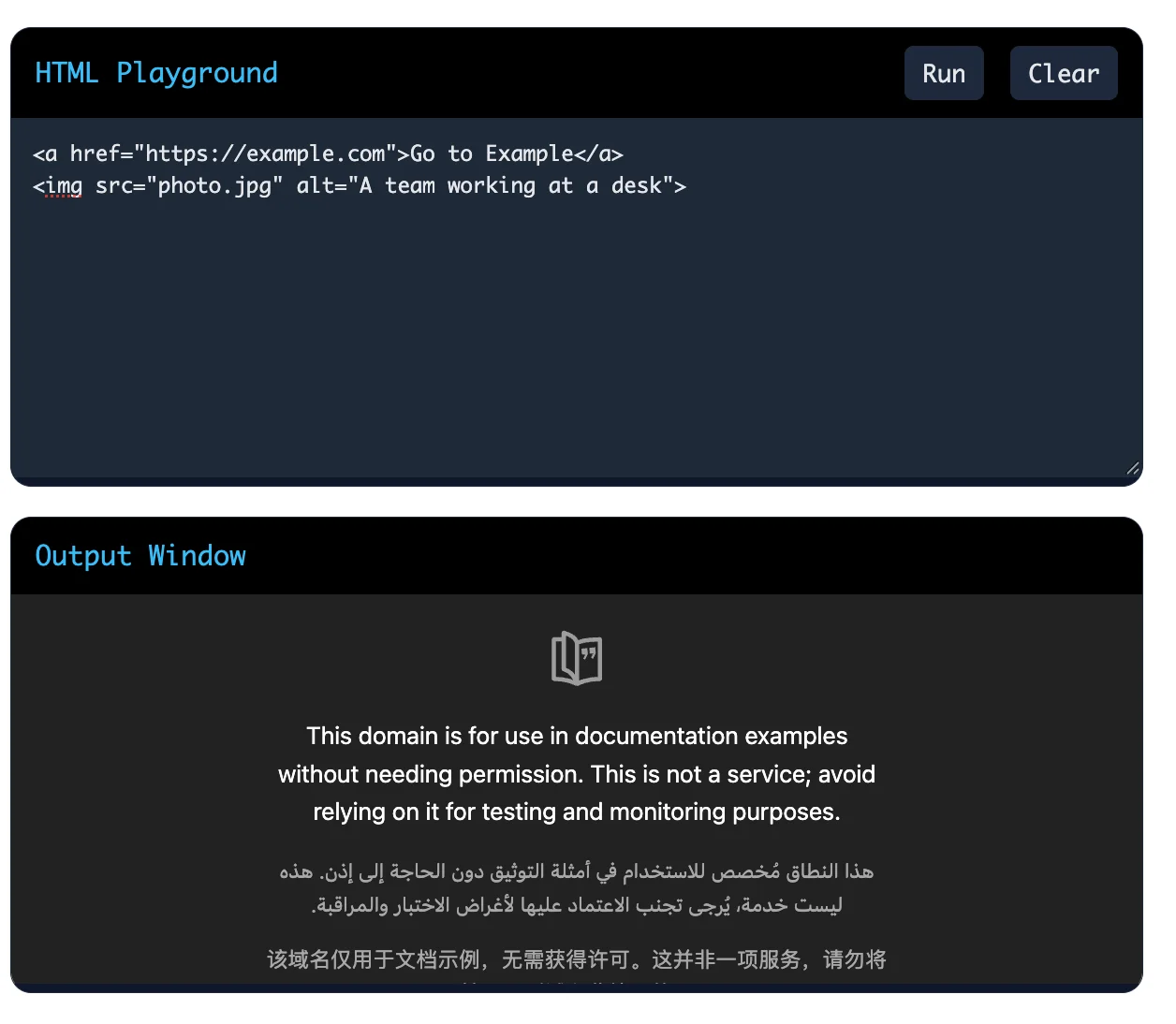 How do you create hyperlinks and insert images in HTML?