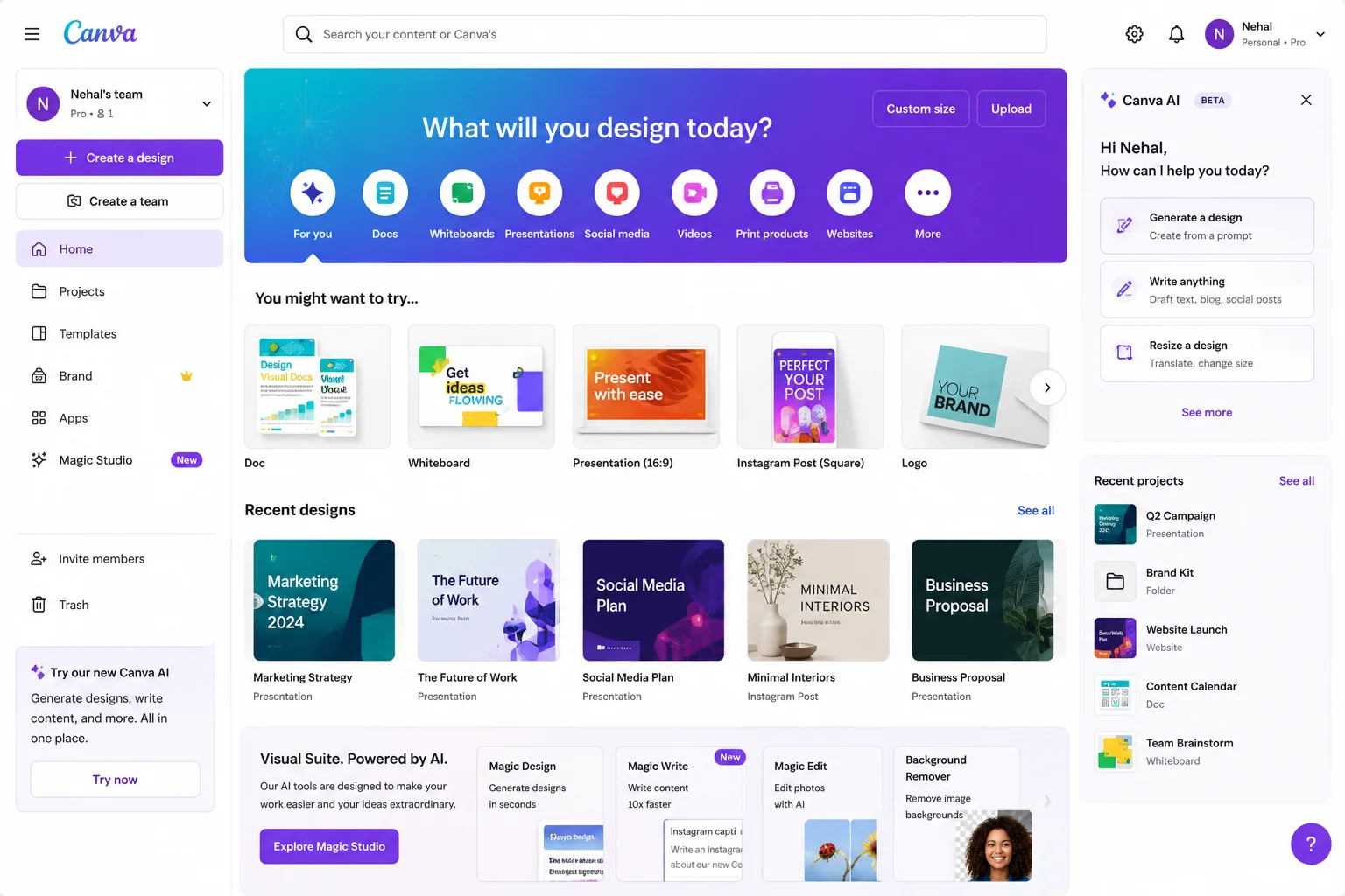 Canva AI