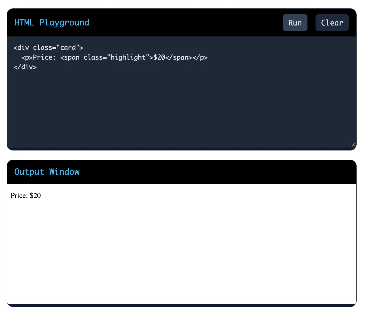 What is the difference between the <div> and <span> elements?