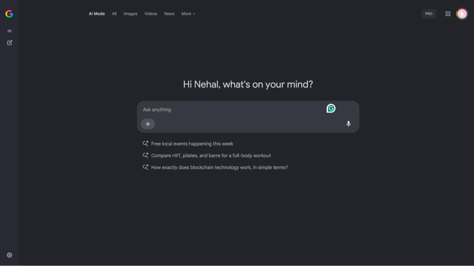 Google AI Mode / Gemini Search