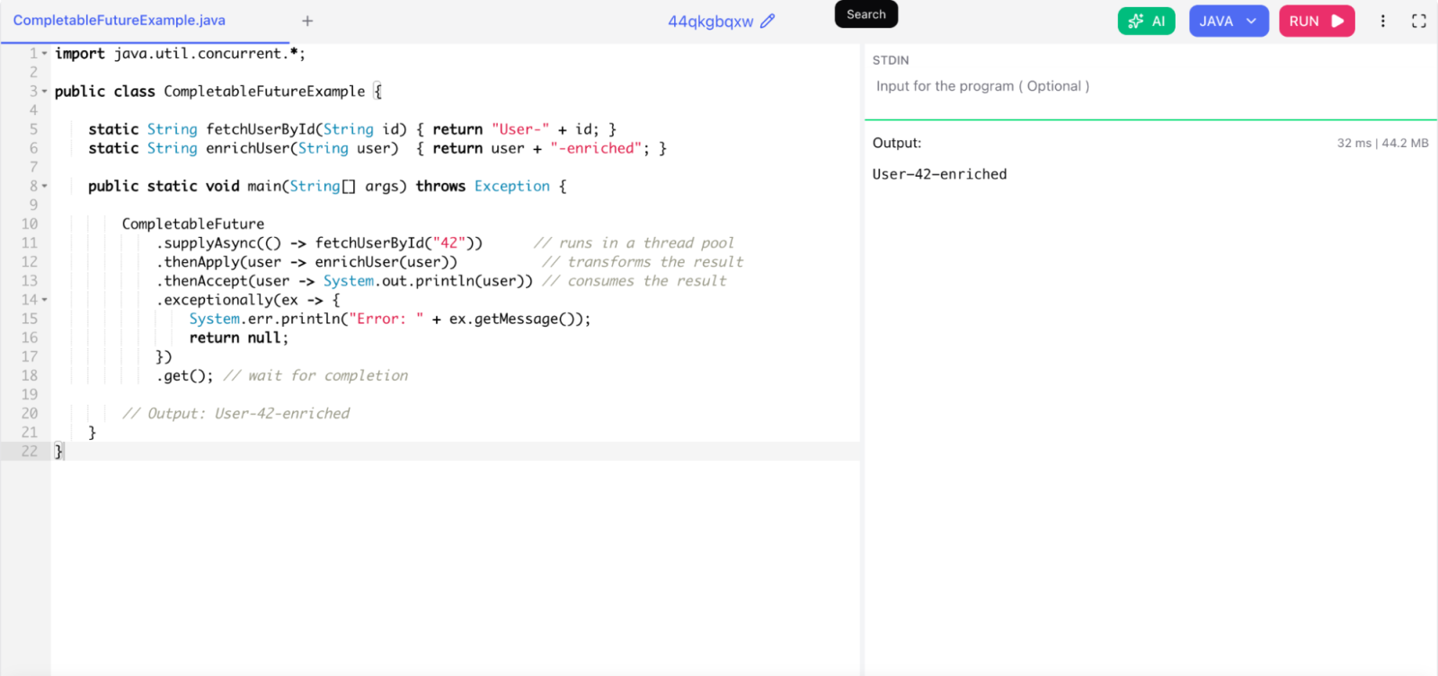 How does CompletableFuture work in Java 8