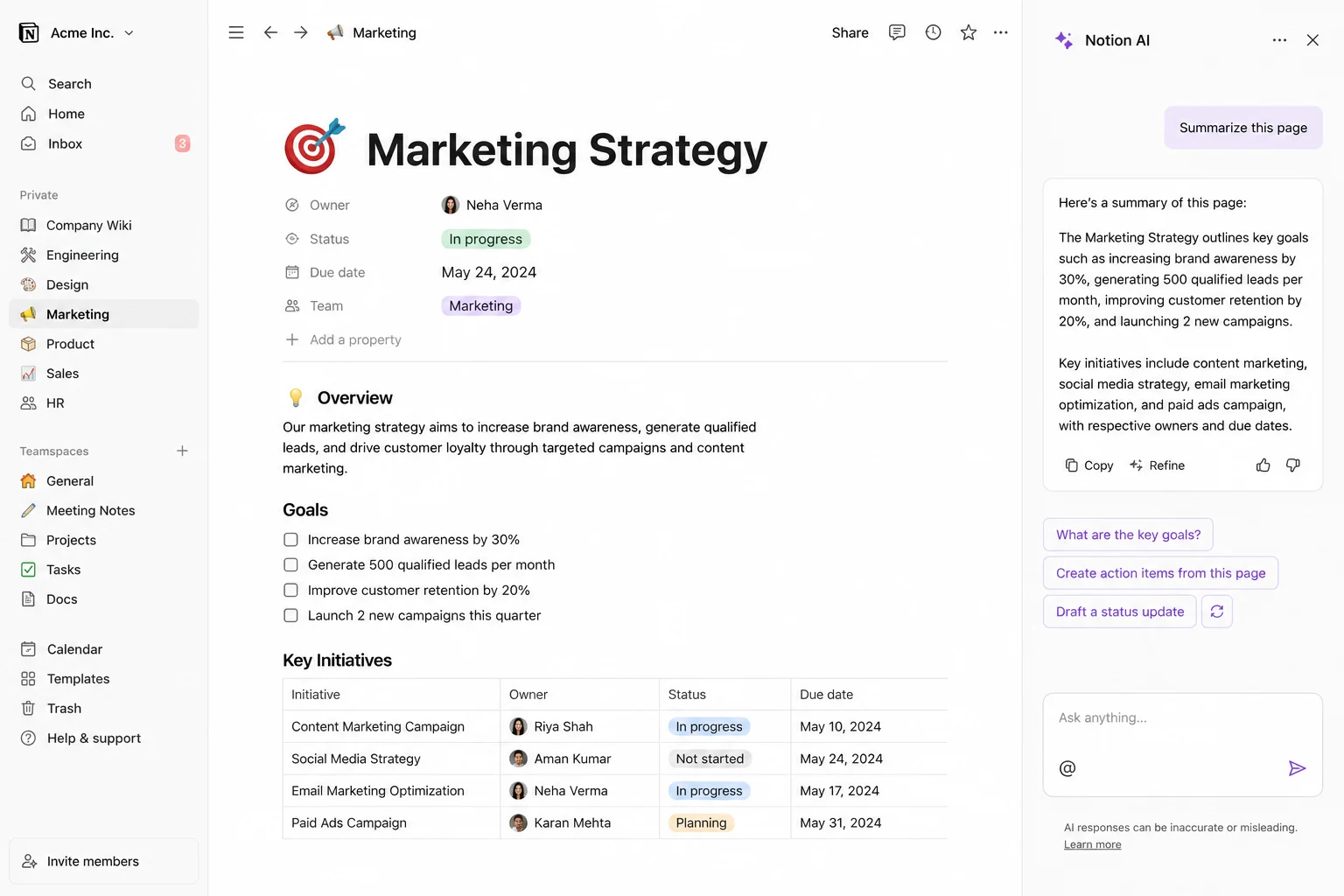 Notion AI