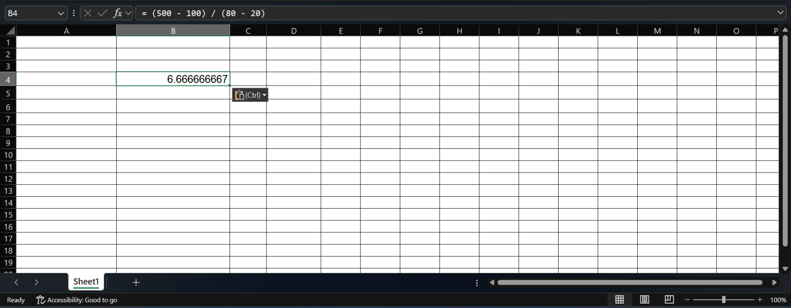 parentheses to control order of operations