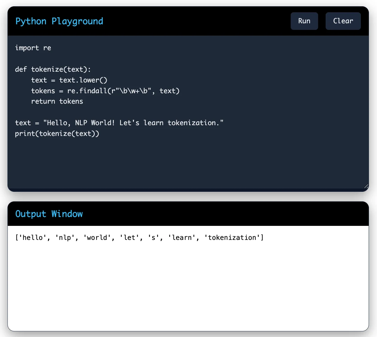 How do you implement a tokenizer from scratch?