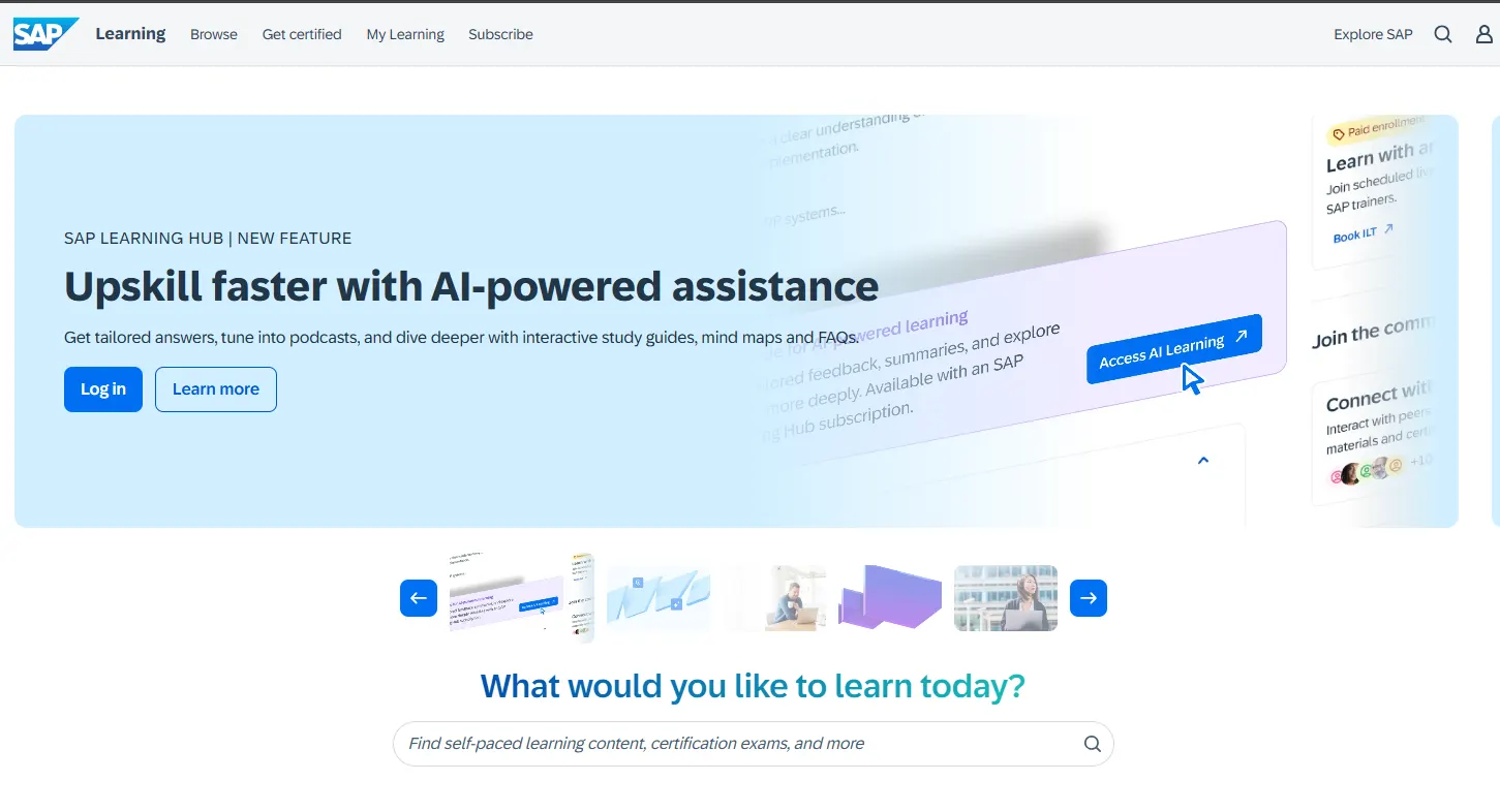 SAP SuccessFactors Learning