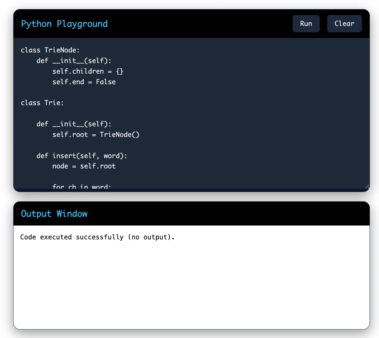 How do you build an autocomplete system using a Trie?
