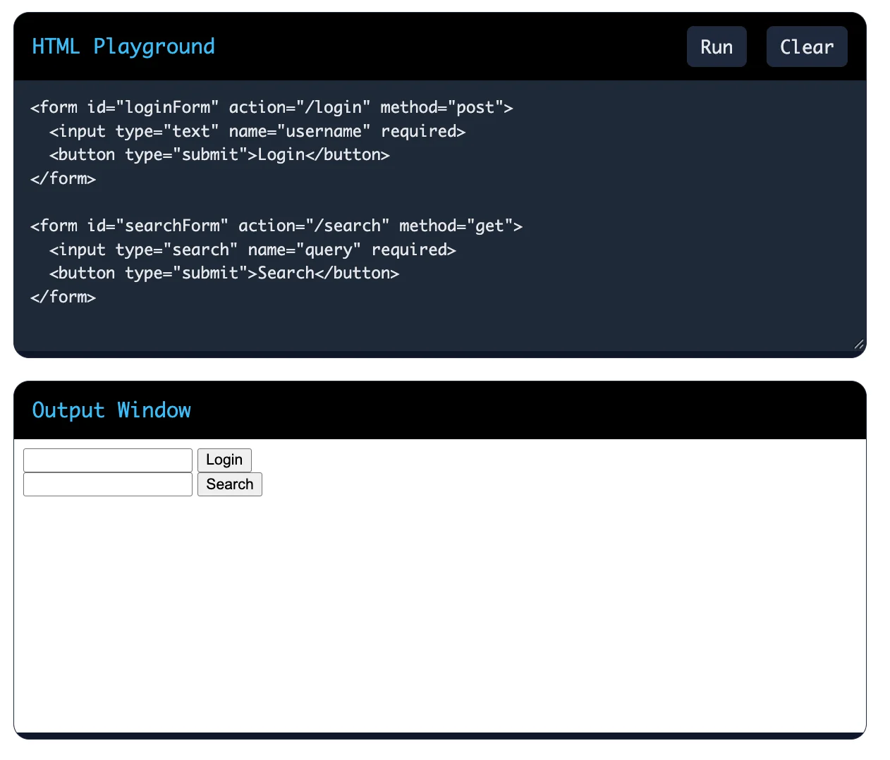 A webpage contains two forms, but pressing Enter submits the wrong form. How would you identify and fix the issue?