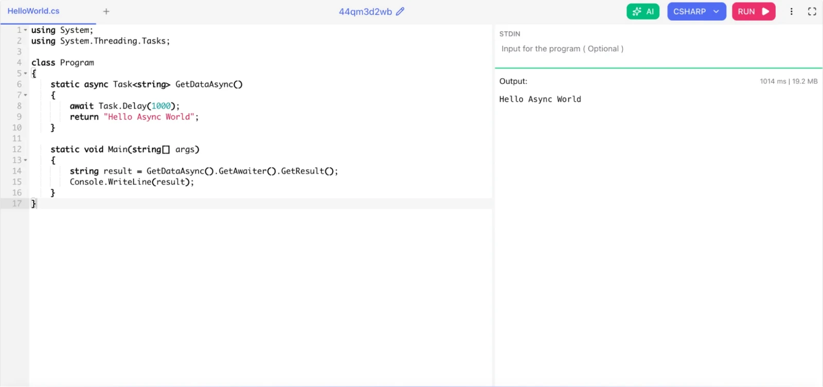 What is Dependency Injection and how does it work in ASP.NET Core?