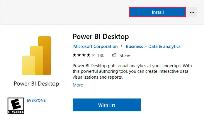 Install and Open Power BI Desktop Install and Open Power BI Desktop