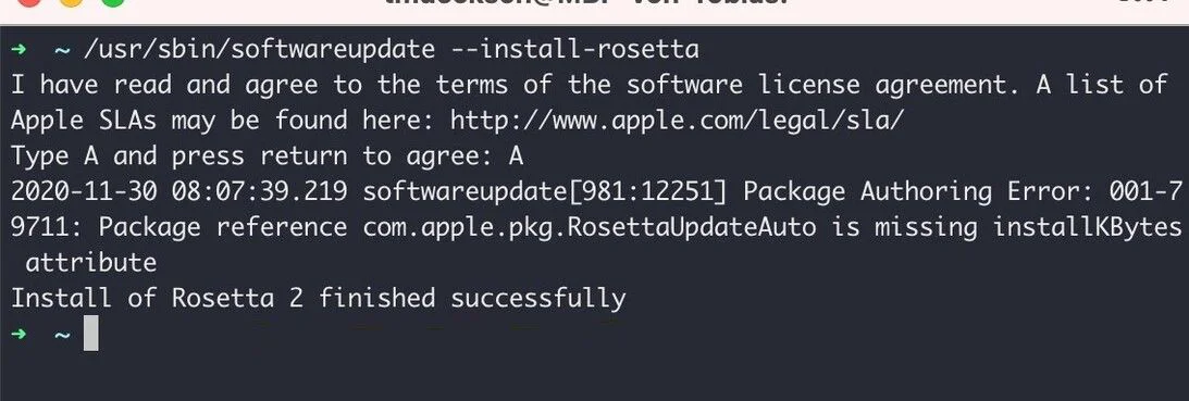 install docker on mac