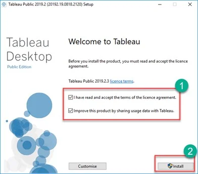 install tableau desktop