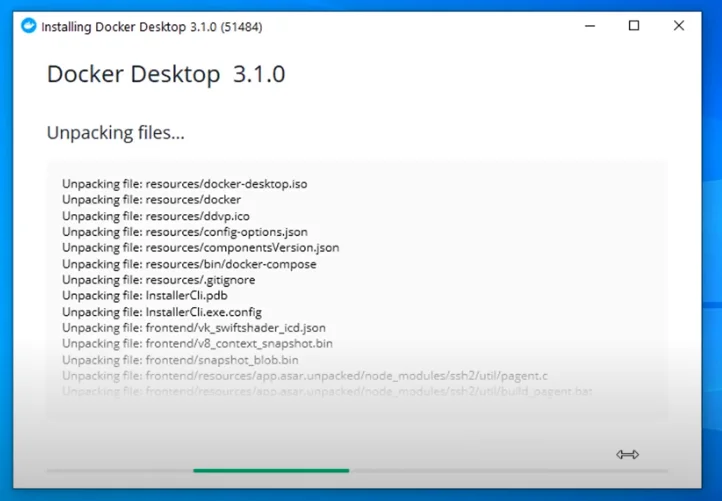 installing docker desktop