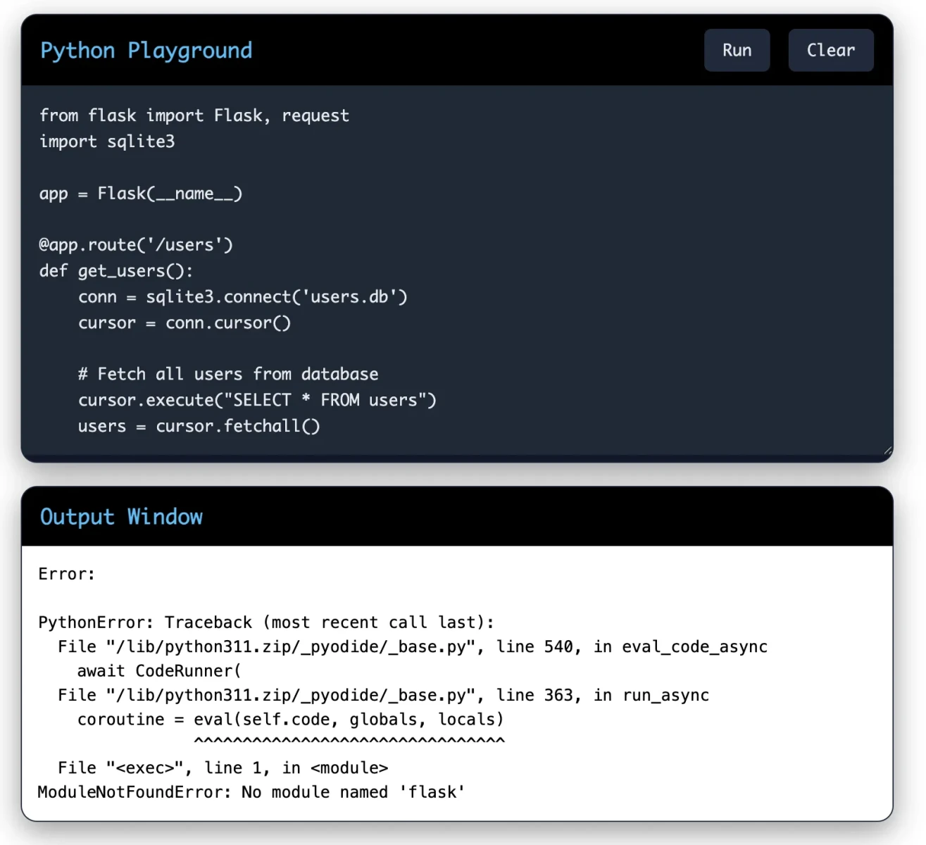 Gemini example: Large Codebase Understanding