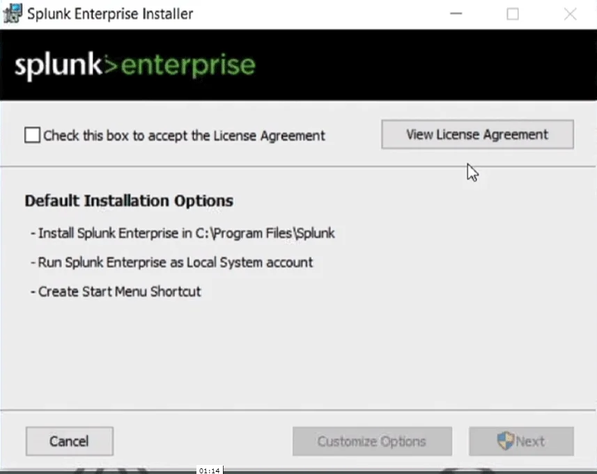 navigate the executable file