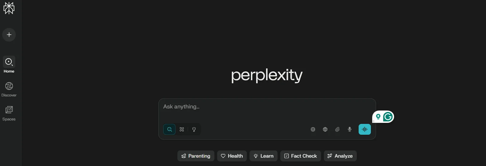 perplexity ui