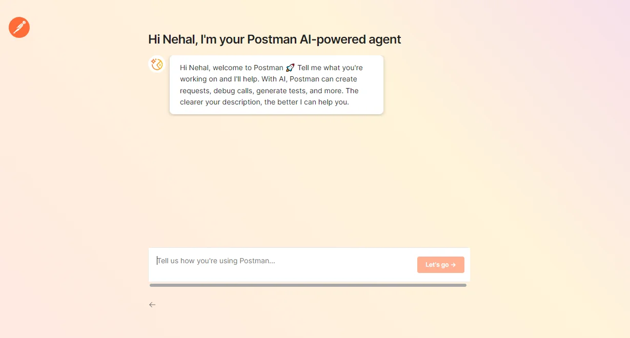 postman ai powered agent