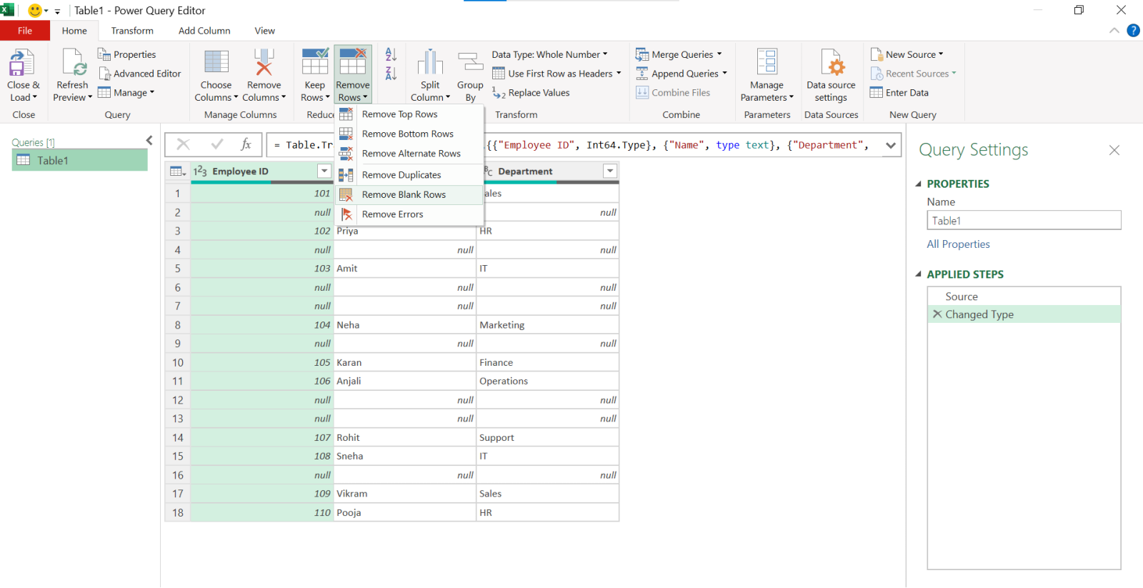 Remove Blank Rows in Excel: 6 Easy Methods