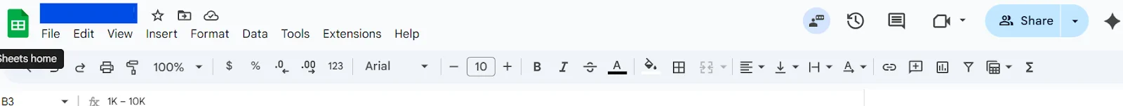 ribbon in excel