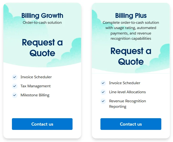 Salesforce Billing Pricing