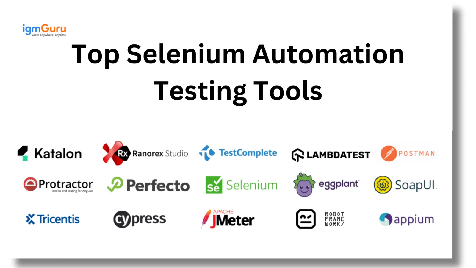 Selenium Automation Testing Tools