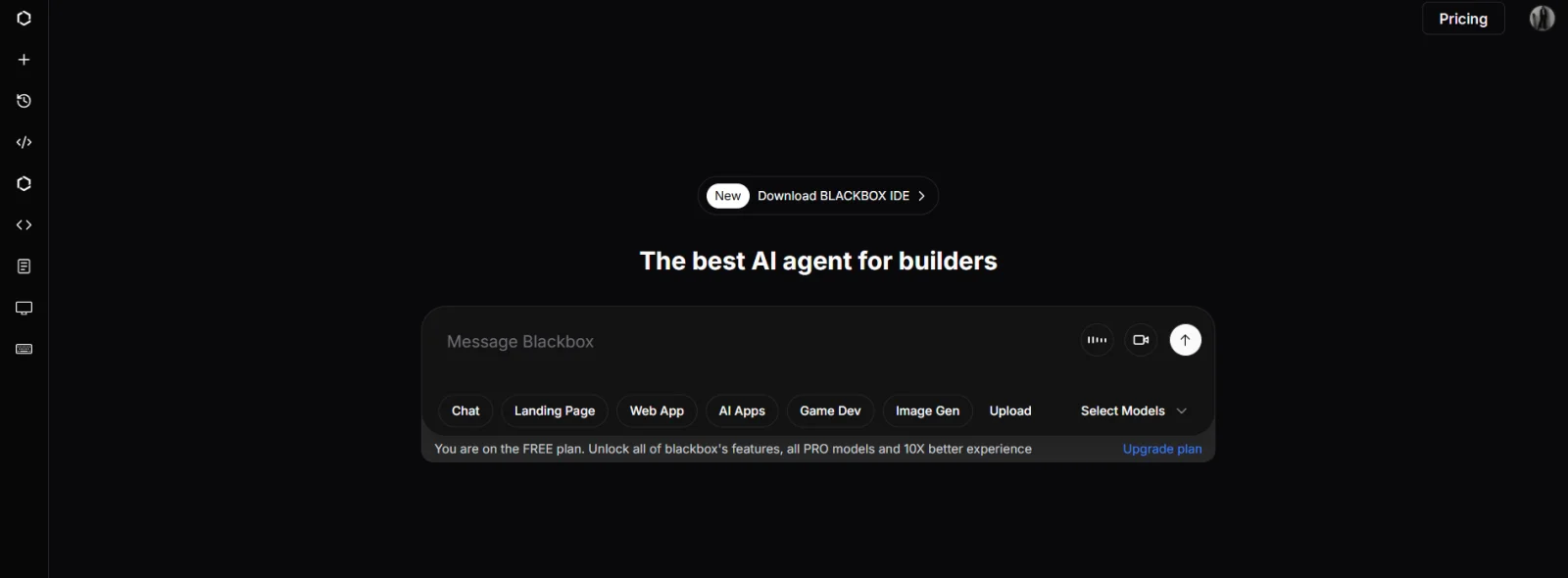 sign up or log in black box ai