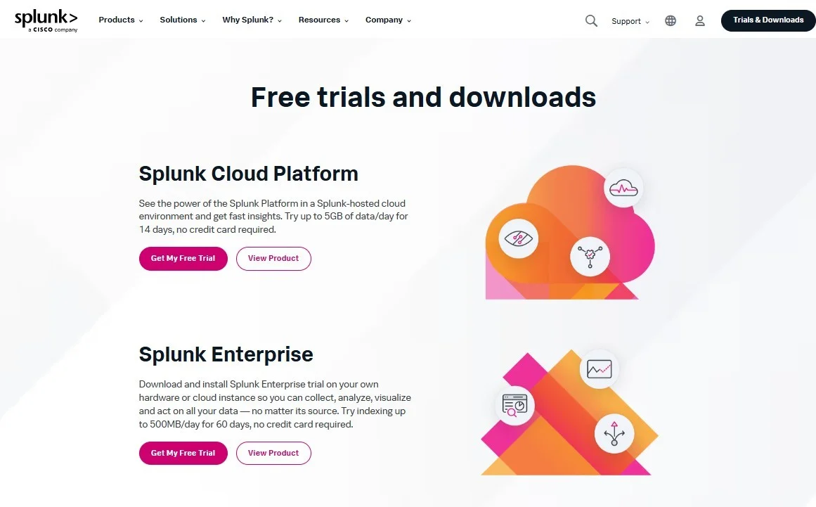 splunk enterprise version download