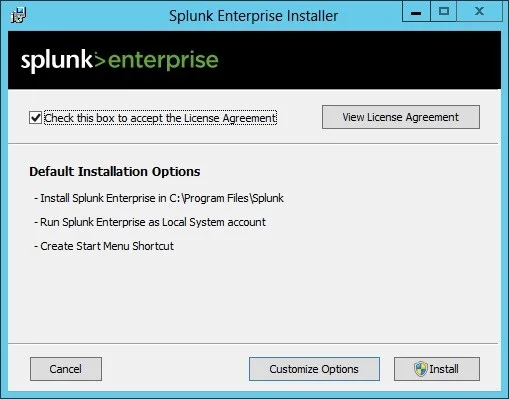 splunk installation process