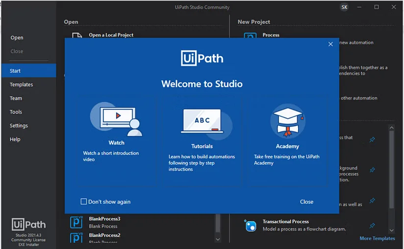 Step 7: Selecting control supports for different applications like Excel and SAP
